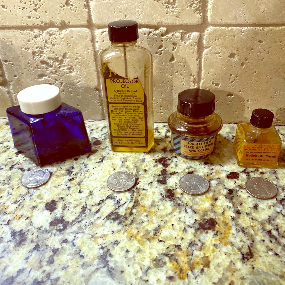 Vintage Ink Bottles of Photography